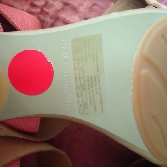 Emu australia strappy  leather heel 39 - Picture 9 of 14